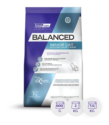Balanced Gato Senior X 2 Kg.