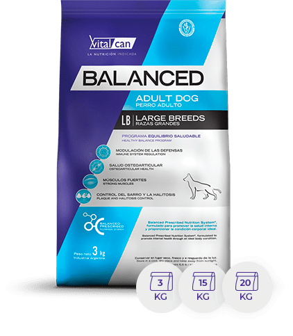 Balanced Perro Adulto Raza Gde X 20K