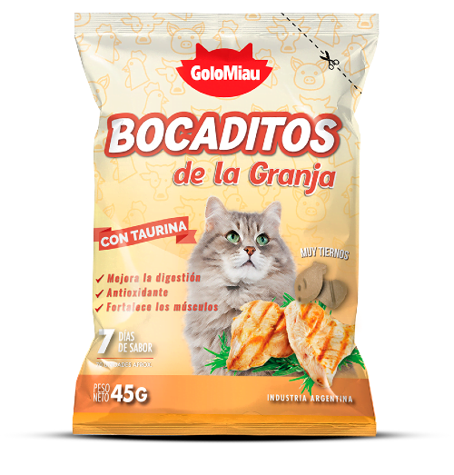 Golomiau De La Granja P/ Gatos