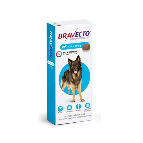 Bravecto Perros De 20 A 40Kg