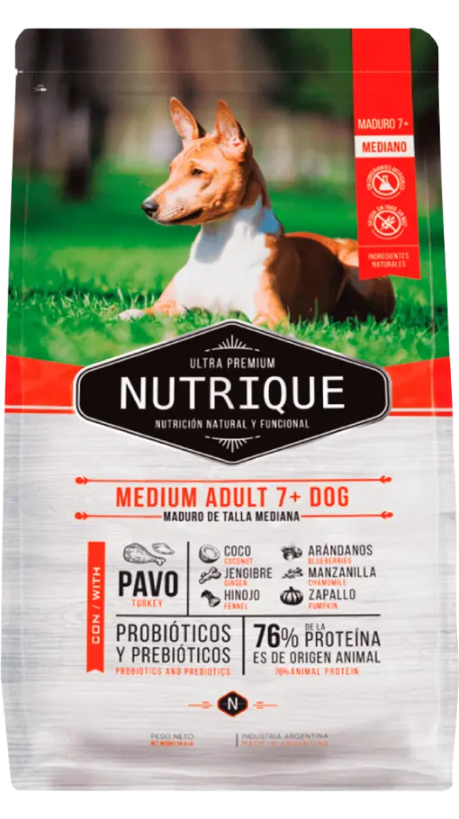 Nutrique Medium  Ad + 7 Dog 12