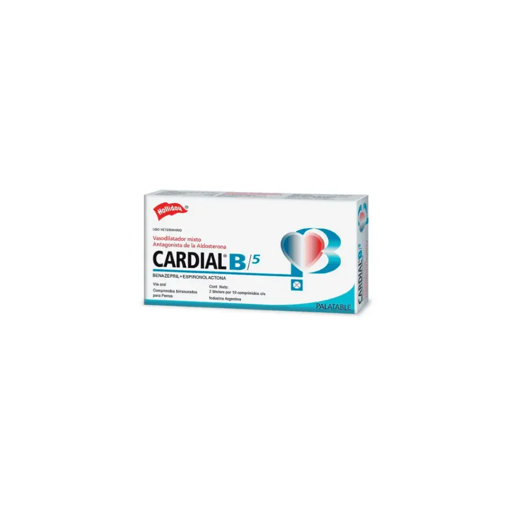 Cardial "B"  10 Mg X 20 Comp